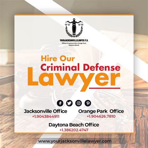 Your Jacksonville Lawyer - A criminal defense Law Firm | Criminal defense lawyer, Criminal ...