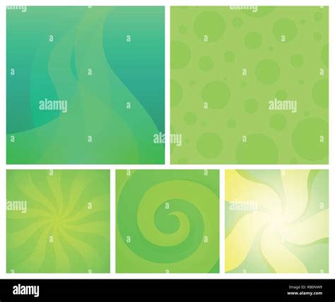 Set Of Abstract Backgrounds Vector Element Design With Colorful