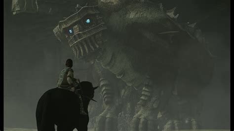 Fighting The Second Colossus In Shadow Of The Colossus Captured In 4k
