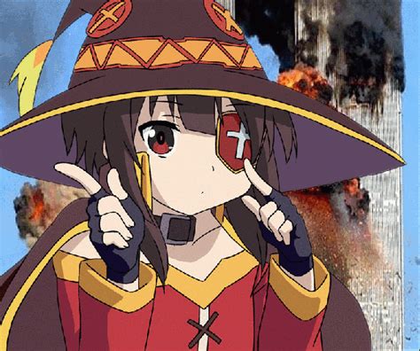 Download Megumin Explosion Anime  Png And  Base