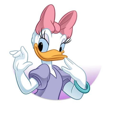 Disney Finds Daisy Duck Png Transparent Background 600x600px Filesize