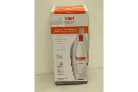 vax gator 10 8v handheld vac tested working and boxed