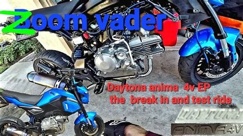 Daytona Anima 4v 190 Installed On Boom Vader Grom Clone Now Its A Zoom