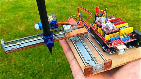 How To Make Mini Cnc Drawing Machine Arduino Project Tazacnc