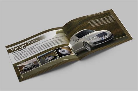 Brochure Template Cars Stockindesign
