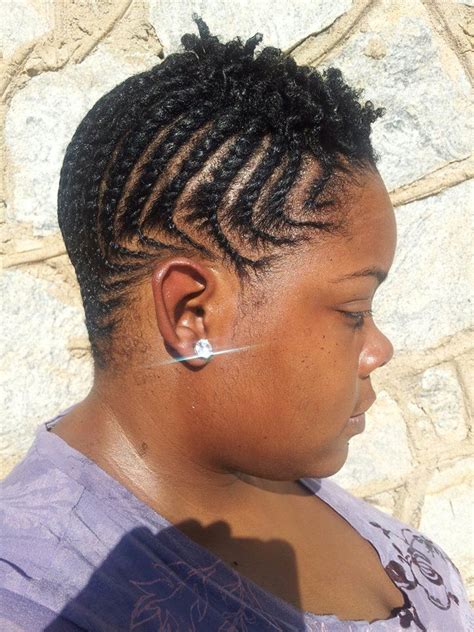 Twist styles are among the most preferred protective hairstyles for natural hair. Hmmm....? flat twist twa - | Flat twist hairstyles, Twist ...