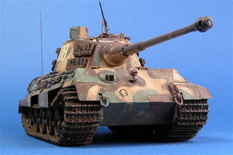 Tamiya German King Tiger Production Turret Heavy Tank Model Kit
