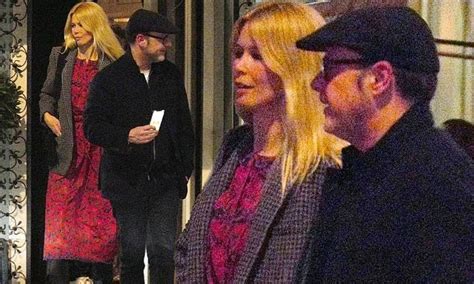 Claudia Schiffer Enjoys A Rare Dinner Date With Husband Matthew Vaughn