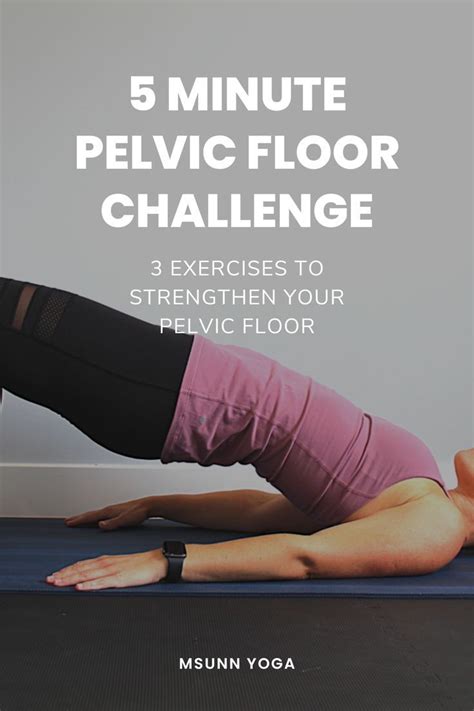 Strengthen Pelvic Floor Exercises Pelvic Floor Muscles Core Exercises Prolapse Exercises