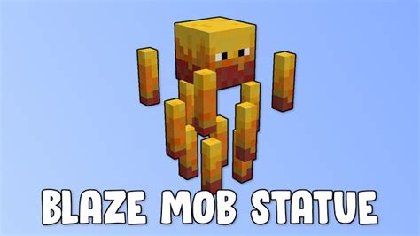 Blaze Mob Statue 12021201120119211911191181171