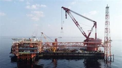 South Pars 11 Pipelines Installed Offshore Iran Offshore