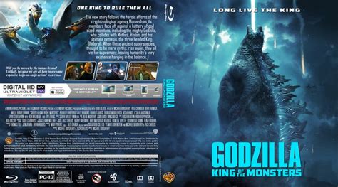 Godzilla King Of The Monsters 2019 Blu Ray Custom Cover Godzilla