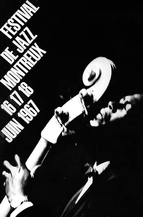 The montreux jazz festival takes place for two weeks every summer in switzerland, on the shores of lake geneva. Designculture | Concert poster design, Typographic poster ...