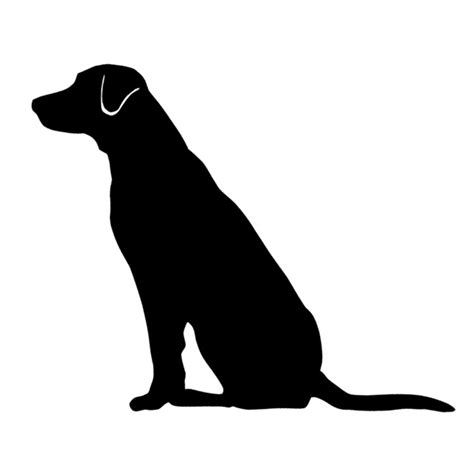 Labrador Retriever Silhouette Clipart Best