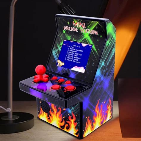 8 Bit Mini Arcade Game Machine With 200 Classic Games Built In Portable