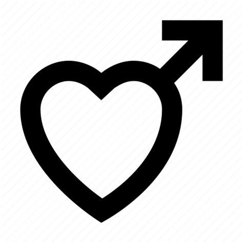 Boyfriend Groom Heart Sign Male Symbol Sweetheart Icon