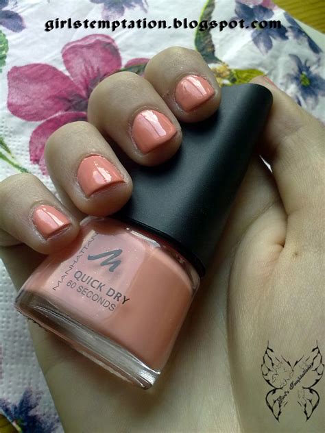 Summer nails with Manhattan - 60 seconds - 25G (Review and swatches
