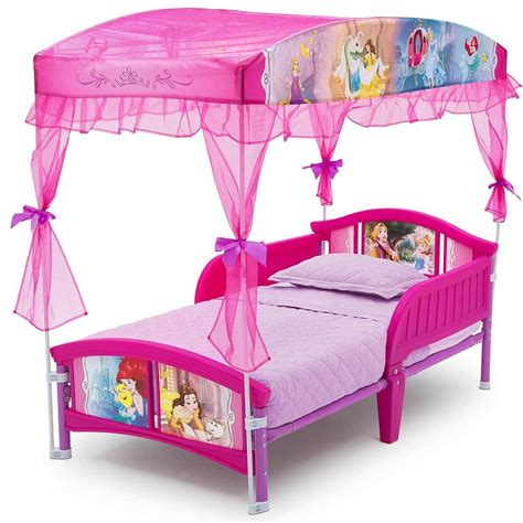 Just think, give the child a bed of nails to sleep. Delta Children Canopy Toddler Bed, Disney Princess, 20.72