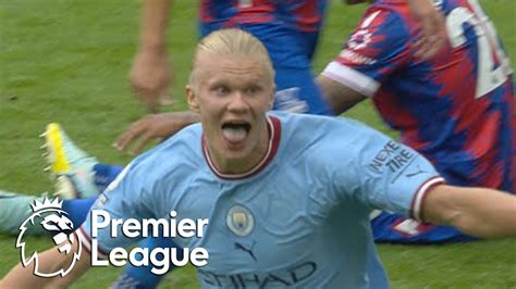 Erling Haaland Gives Manchester City 3 2 Lead V Crystal Palace
