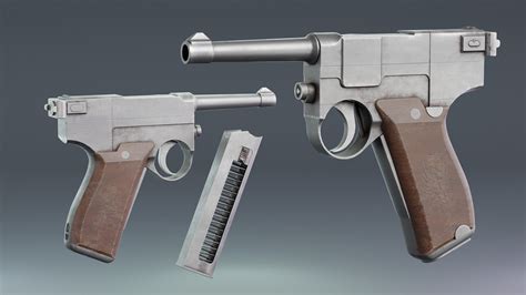 Ovidiu Barat Glisenti Model 1910 Semi Automatic Pistol