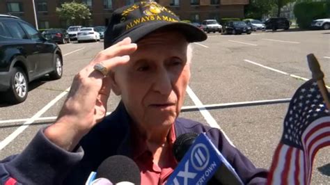 drive by parade honors wwii veteran for 97th birthday