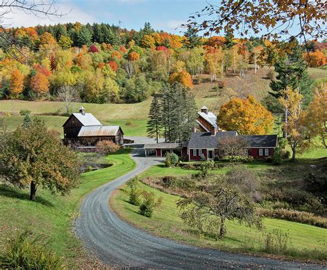 Sleepy Hollow Farm In Pomfret Vermont Photograph By Scott Miller Pixels