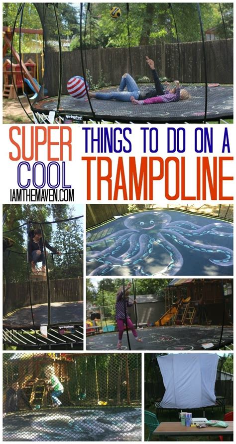 Find what to do today, this weekend, or in april. Over 50 things to do on a trampoline!