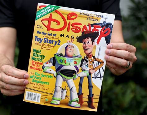 Dan The Pixar Fan Flashback Disney Magazine Winter 1999 2000 Edition