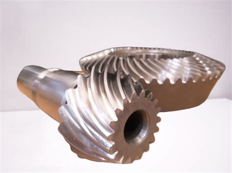 Spiral Bevel Gearshypoid Gears Shape Round By Gears And Gear Drives