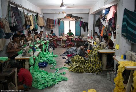 Inside The Horrific Unregulated Sweatshops Of Bangladesh Daily Mail
