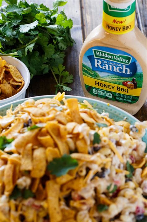 America's #1 choice* for delicious ranch flavor. BBQ Ranch Pasta Salad - Spicy Southern Kitchen