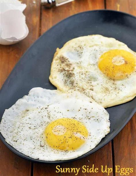 Sunny Side Up Eggs Breakfast Recipe