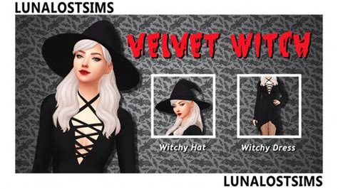 43 Must Have Sims 4 Witch Cc Hat Dress Decor And More