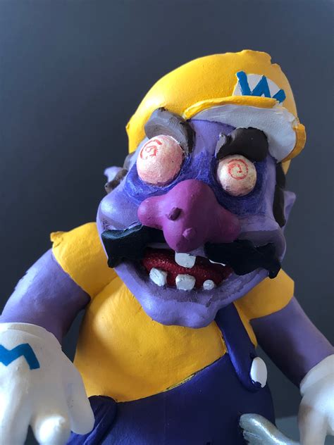 Zombie Wario Figure Inspired By The Wario Land Series Etsy