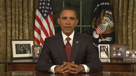 Good evening, my fellow americans. Obama Iraq Speech: President Marks End of Combat ...