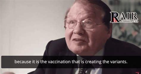 What luc is saying is corroberated by geert vanden bossche. Luc Montagnier - Medical Kidnap