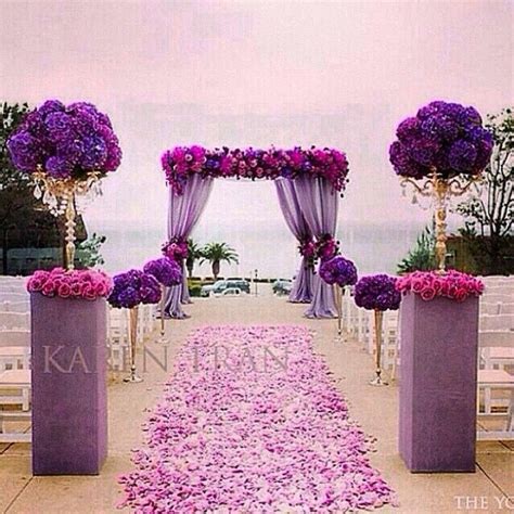 Wedding Decor Photos Purple Wedding Reception