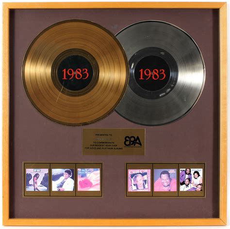 Lot Detail - Epic Records Special Epic Portrait Associates 1983 Gold ...