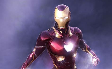 Iron Man Suit In Avengers Hd Wallpaper In 2020 With
