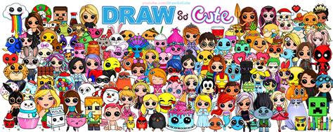 Draw so cute coloring book. Draw So Cute - Page 2 - Cute Drawing Videos, Coloring ...