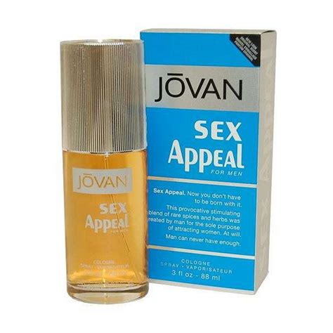 jovan sex appeal for men cologne spray 88ml