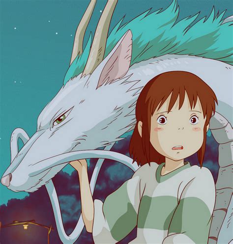 Haku And Chihiro A Viagem De Chihiro Ilustra Es Anima O