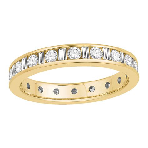 Claw set rings serve to enhance and magnify the scintillation of diamonds, while retaining a sense of understated beauty and elegance. 18ct yellow gold one carat diamond full eternity ring ...