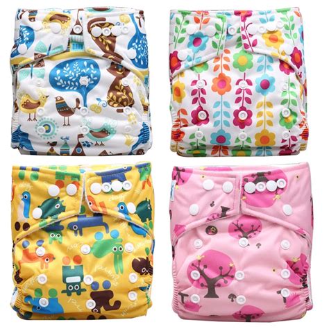 40 Pieces Lot Pretty Patterns Baby Cloth Diapers Microfleece Diapers