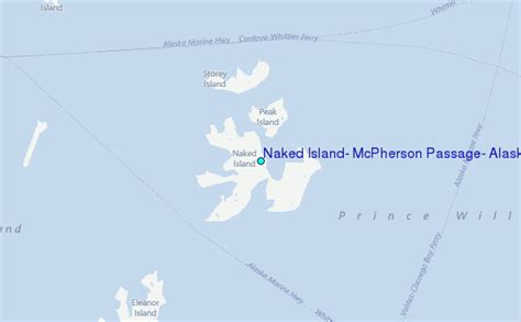 Naked Island Mcpherson Passage Alaska Tide Station Location Guide