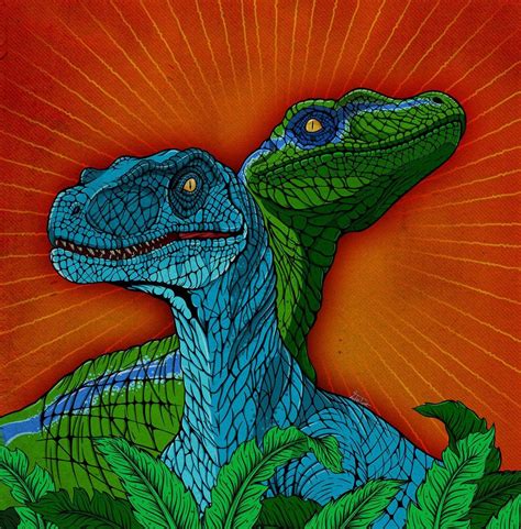 Velociraptors Jurassic World Dinosaur Prints Etsy Dinosaur Dinosaur Posters Dinosaur Art