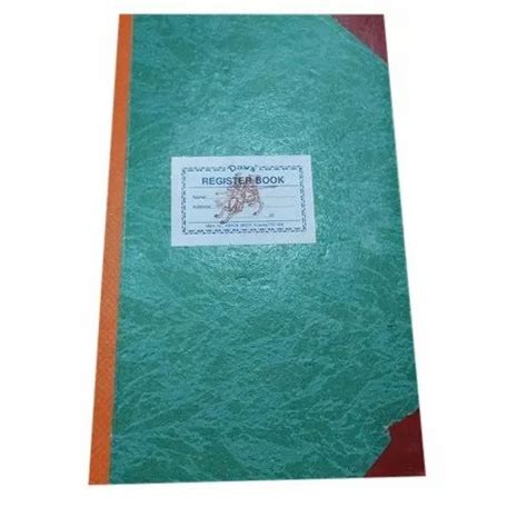 Hard Bound 168 Pages Office Notebook Register At Rs 66 In Kolkata Id