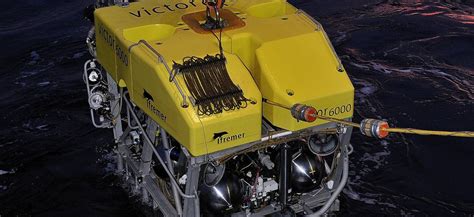Le Robot Sous Marin Victor 6000 Mer Et Marine