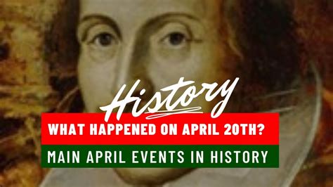 What Happened On April 20th Main April 20 Events In History Presented