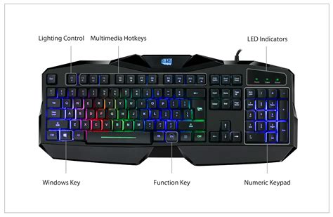 Gaming Illuminated Keyboard - Adesso Inc ::: Your Input Device Specialist